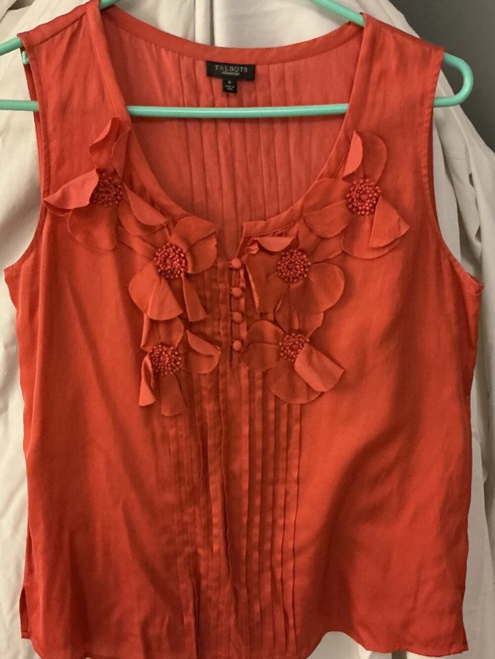 Talbots Silk Blouse